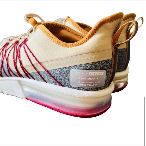 Nike Air Max Sequent 4 Utility ~ Desert Ore ~ Size 12 ~ AV3236-200 - Picture 6 of 11